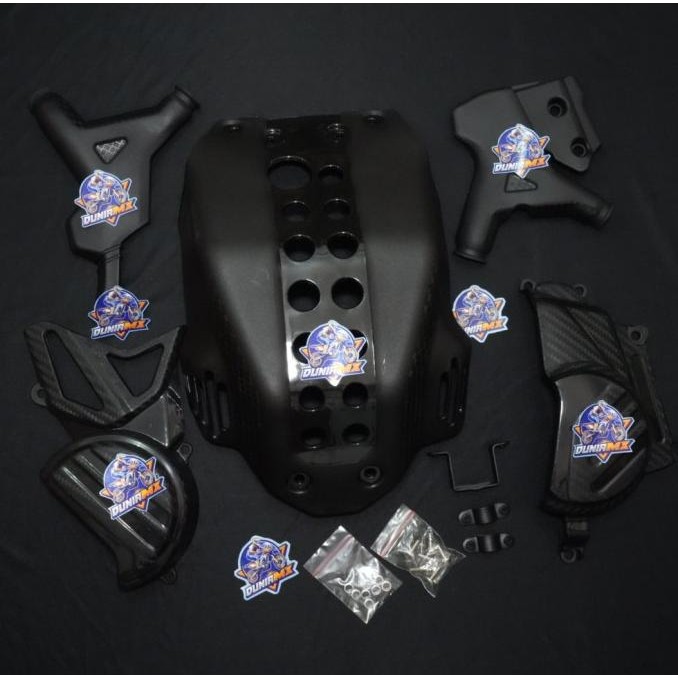 TUTUP MESIN CRF 150L FULL SET / ENGINE GUARD CRF 150L FULL / COVER ORIGINAL