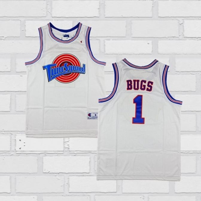 Sale Baju Jersey Basket Classic Nba Bugs Bunny Tunesquad Spacejam Putih