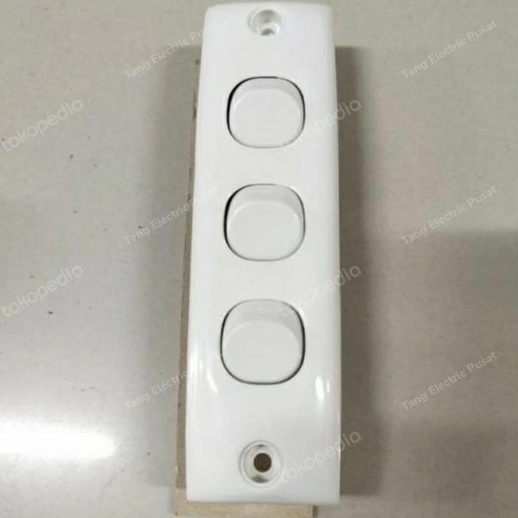 Promo Saklar Triple Boss B33A + Outbow Boss B70/3 / Saklar Triple Outbow Bos COD