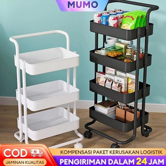 Rak Troli Susun Rak kamar mandi Rak Salon Rak Roda Rak Salon Rak