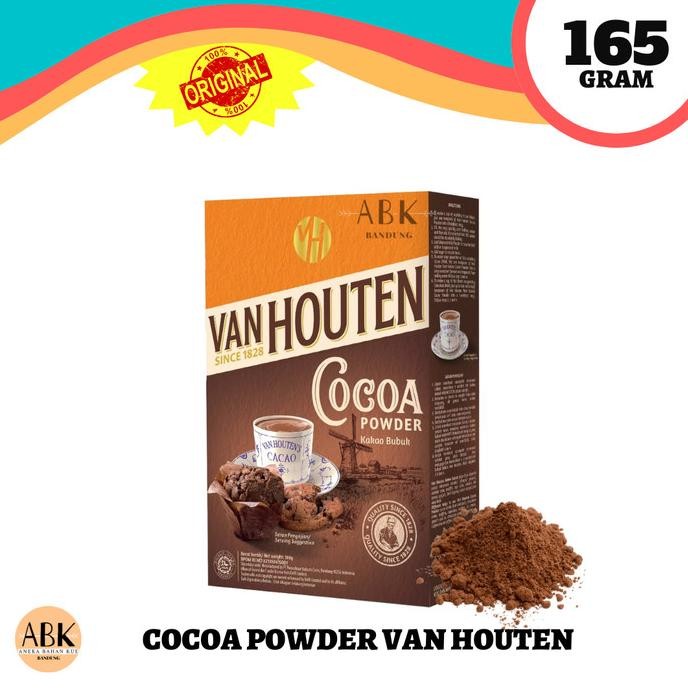 

BARU COKLAT BUBUK VAN HOUTEN COCOA POWDER 180GR / GRAM - COKELAT BUBUK