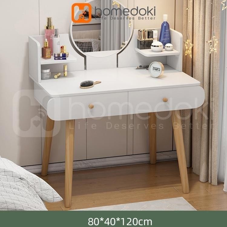 Meja Rias/Meja Rias Modern Minimalis/Meja Rias Putih /Meja Rias Minimalis/Meja Rias Aesthetic/Meja R