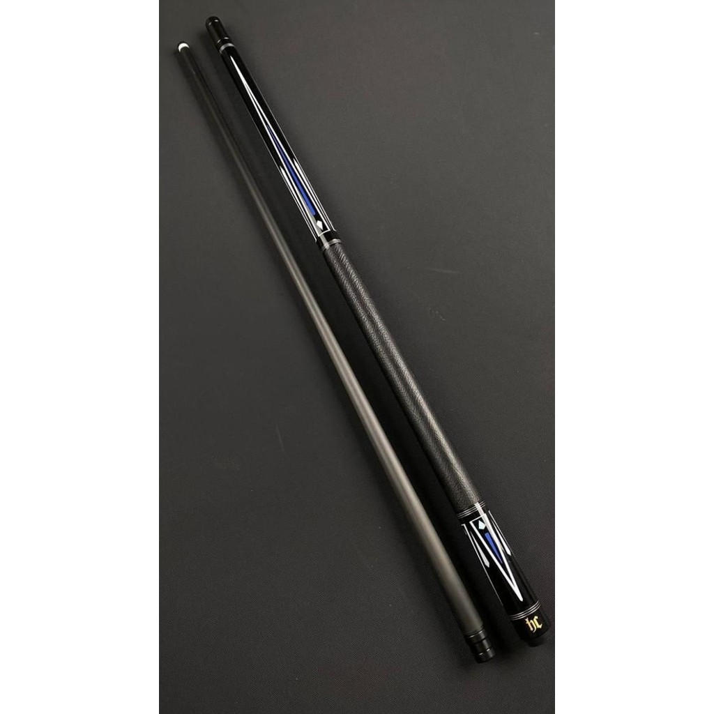 Stick Billiard HC CUE 12.5mm Carbon Cue Leather Grip Low Deflection / Stick HC Cue Carbon - HC Cue 6