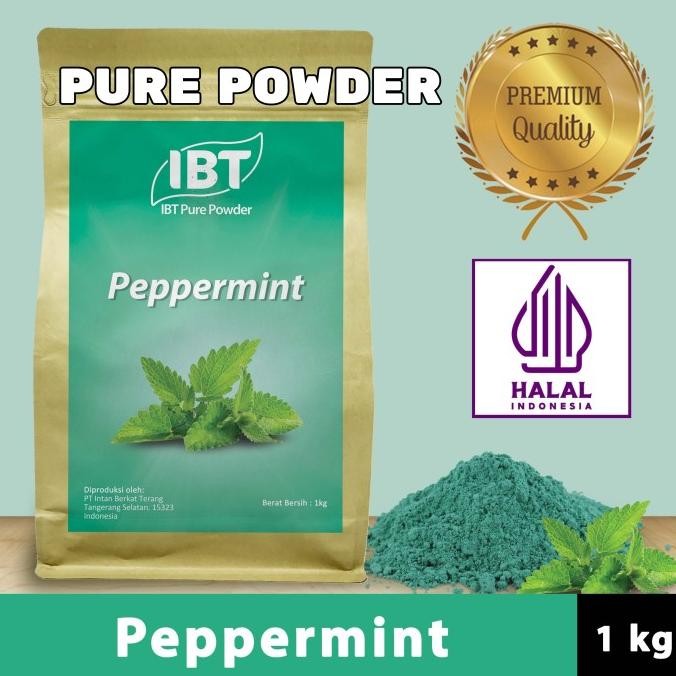 

Terbaru Pure Peppermint Powder Essence Murni Bubuk Import Makanan Kue