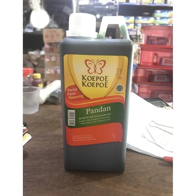 

Terbaru Pasta Koepoe Koepoe (Kupu Kupu) Pandan 1Liter