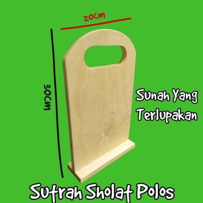 

ready SUTRAH SHALAT POLOS - PEMBATAS SHOLAT - SUTROH SUNAH NABI - BAHAN KAYU murah