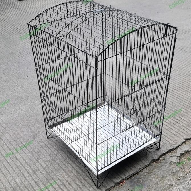 Sangkar Kotak Besi Gantung Kandang Burung Kotak Besi Lipat Gantung