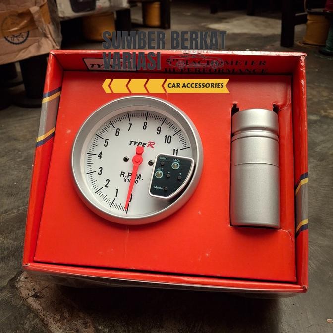 Tachometer Rpm Mobil Type R 5 Inch Universal Co