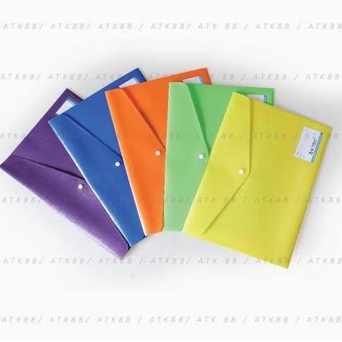 ready PLASTIC FOLDER ACTION CASE MAP KANCING A3 murah