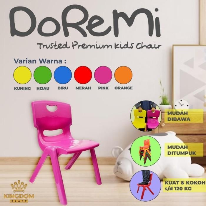 Kursi Anak Plastik/ Bangku Plastik Anak Belajar Paud / Kursi Plastik