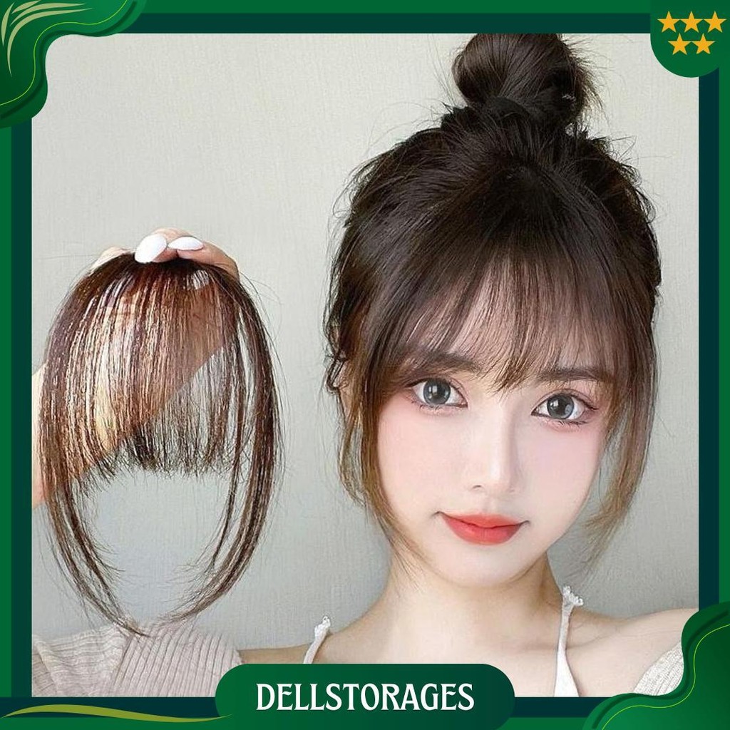 Wd Hairclip Poni Depan Poni Palsu Poni Depan Korea Poni Clip Hairclip Poni Tipis Palsu Korea Human H