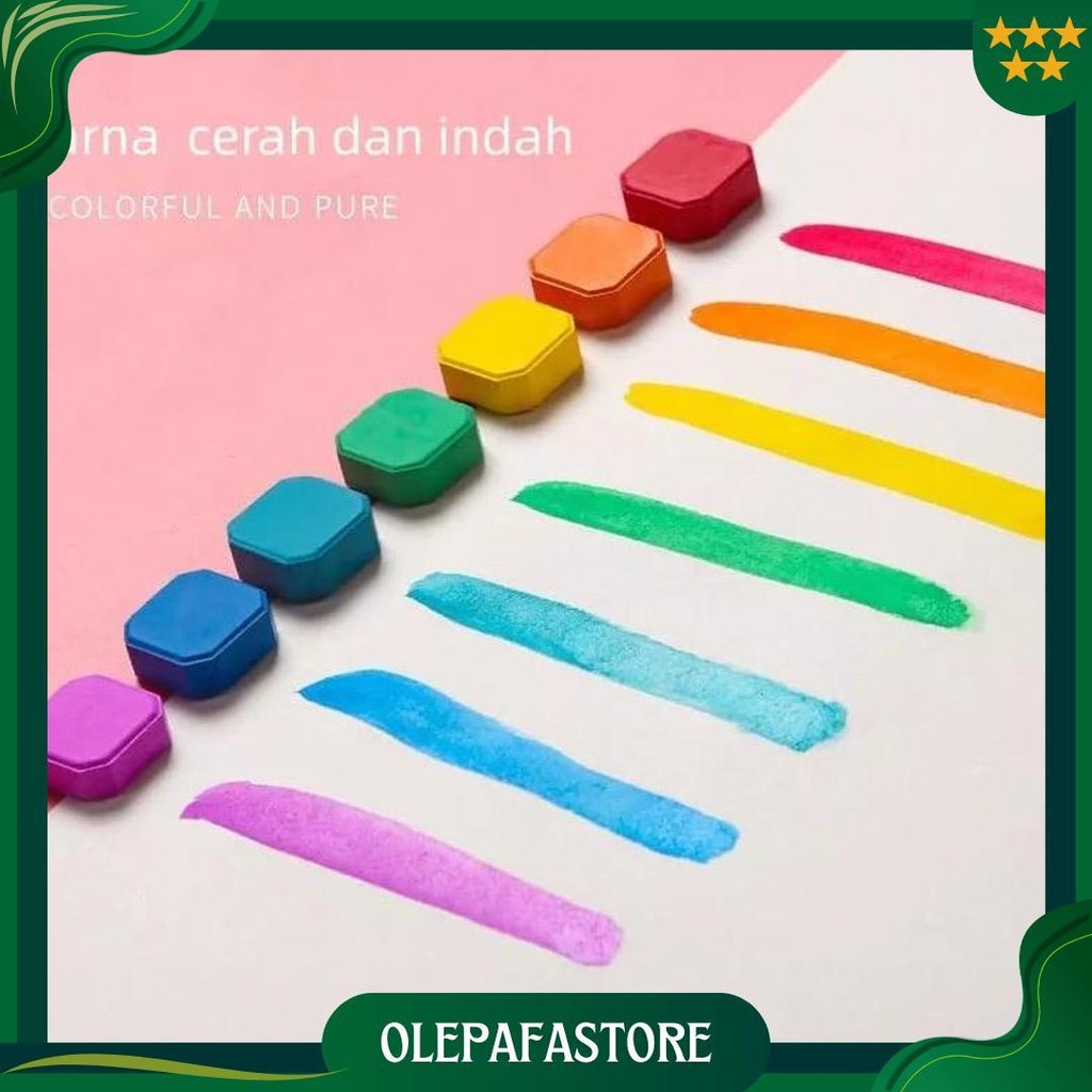 

Wd Cat Air Watercolor Set 36 Dan 48 Warna Water Color Cat Air Lukis Set Sudah Termasuk Kuas Dan Kertas Gambar Cod