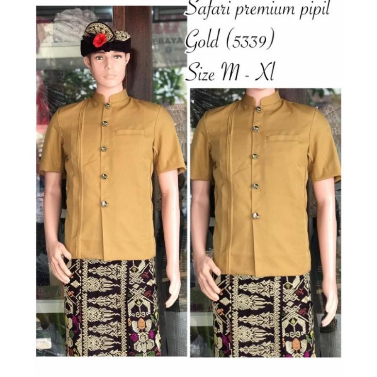 Diskon Jas Safari Bali Halus / Baju Koko Kemeja Formal / Jasko Pendek Murah