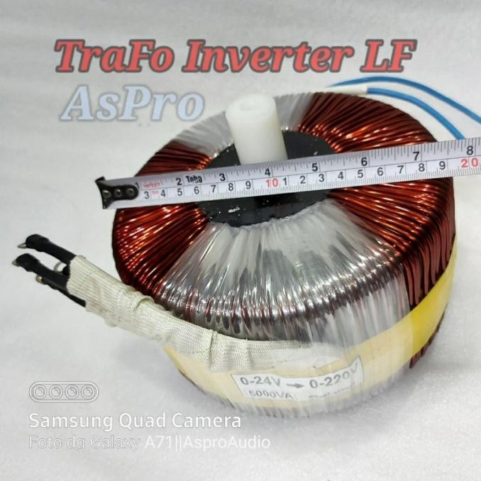 Travo Trafo Toroid Inverter Lf 5.000Watt 36V New Stok