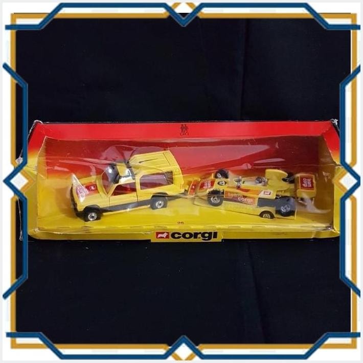 [BPI] CORGI 26 ENGLAND JEEP N F1 TRAILER