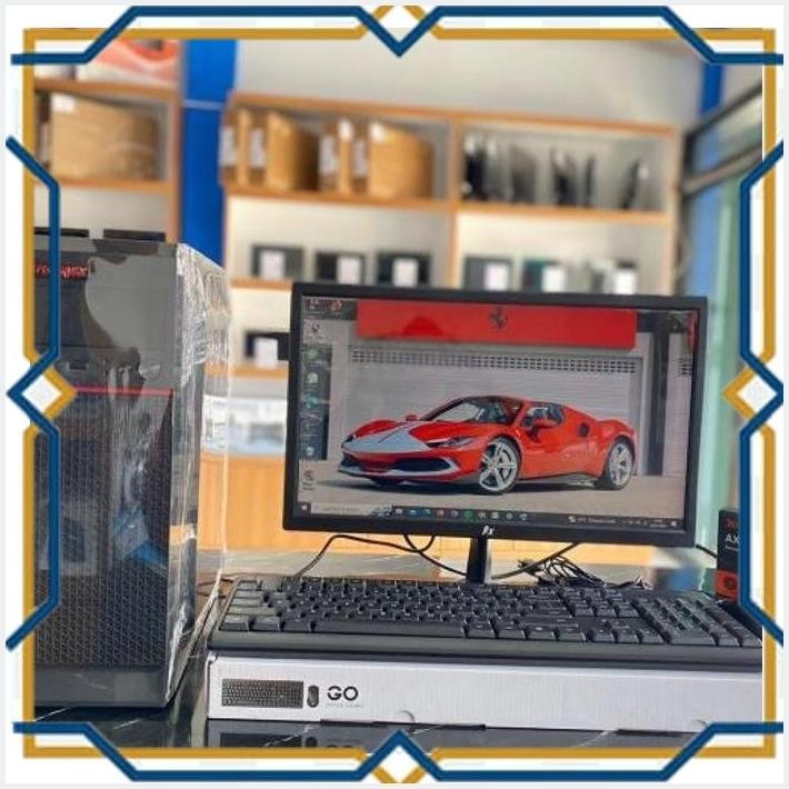 [rjk] pc komputer desain editing intel core i7 lengkap siap pakai