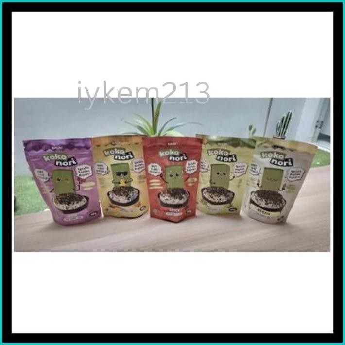 

KOKO NORI ABON RUMPUT LAUT TABUR | SEAWEED FLAKE | SNACK CEMILAN SEHAT ANAK CEMILAN ANAK SEHAT