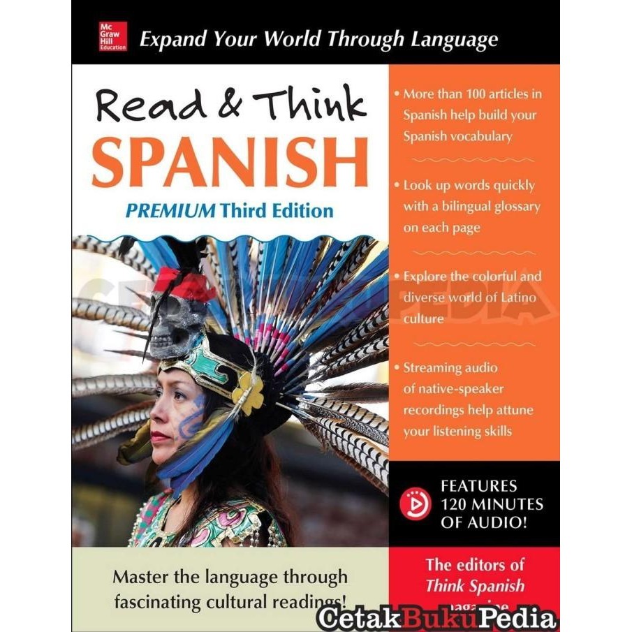 Book Read & Think Spanish Premium Bahasa Inggris