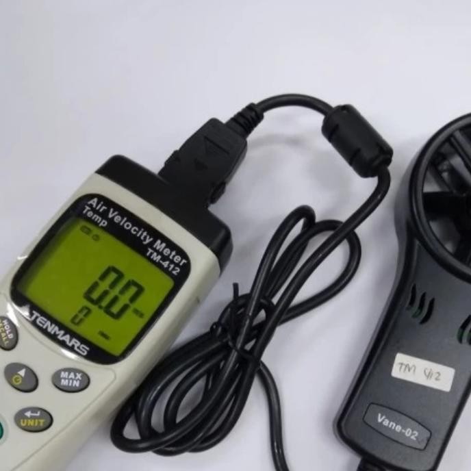 Tenmars Tm412 / Tm-412 Anemometer Temperature Kecepatan Angin Co