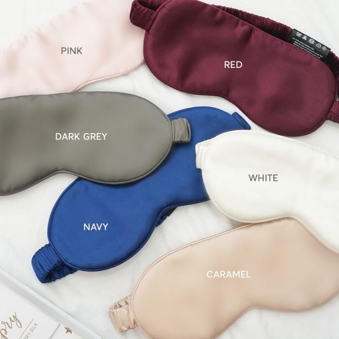 Sleepry Sleep Mask / Penutup Mata 100% Mulberry Silk Original Dan Terpercaya