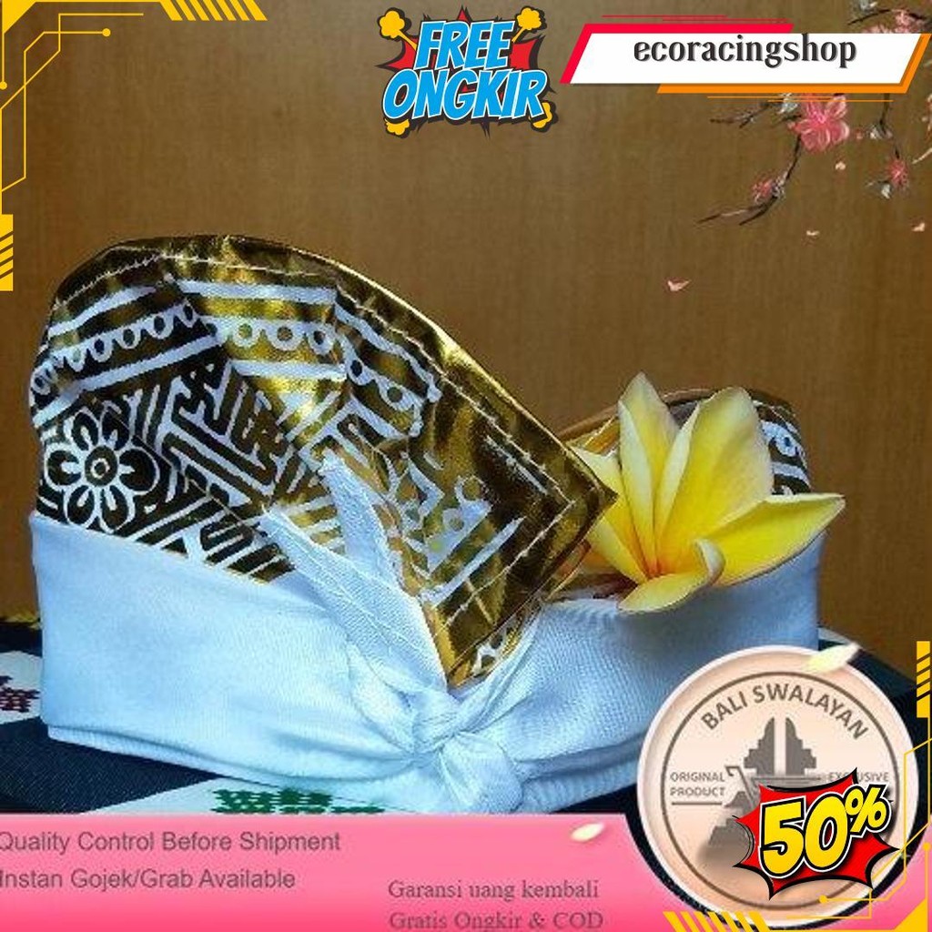 Udeng Bali Murah | Udeng Pria | Udeng Asli Bali | Ikat Kepala | Khas Bali Terlaris