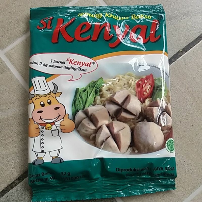 

HJ tepung adonan bakso paketan Si Kenyal