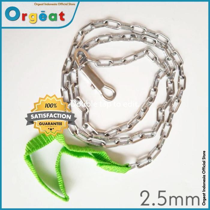 OGT - Rantai Anjing Besar Rante Dan Kalung Tali Tuntun Panjang Kuat High Quality by Orgeat