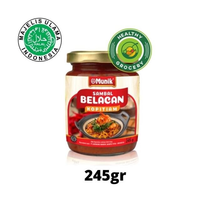 

Sale Munik Sambal Belacan Kopitiam 245Gr