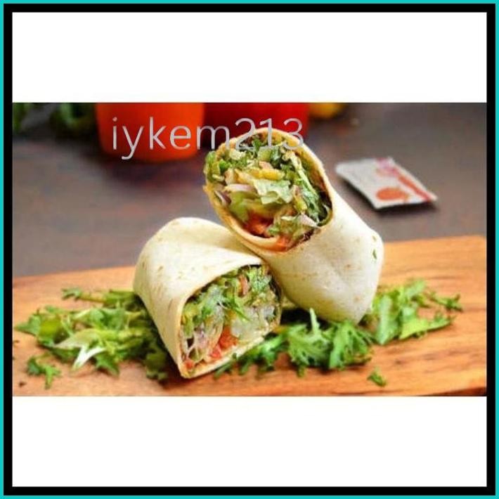 

PREMIUM TORTILLA KULIT KEBAB BESAR UK 22CM HALAL BPOM - ISI 20PC KUALITAS RESTO