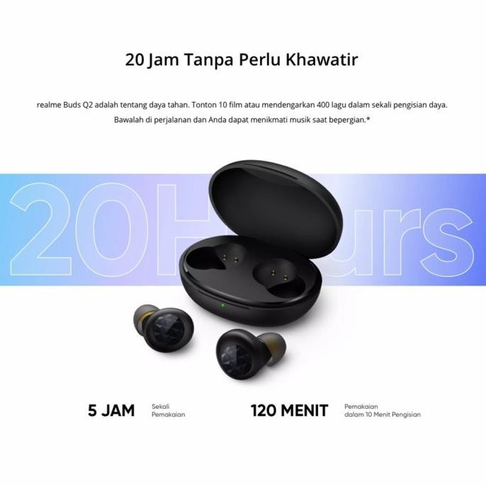 Murah Realme Buds Q2 Tws Original Garansi Resmi Realme
