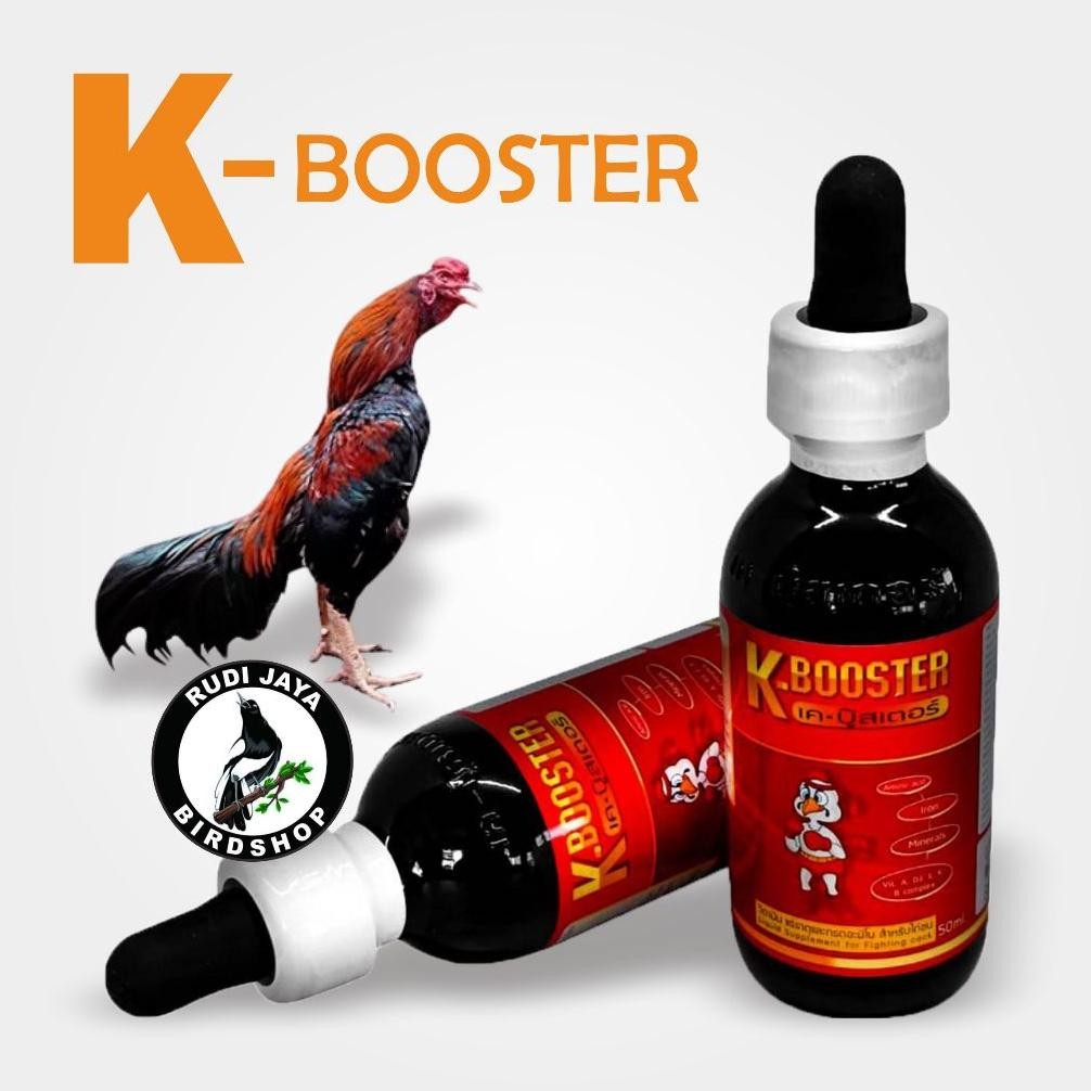 TC21 MMA-1318 K Booster K-Booster Asli Import Thailand Obat Vitamin Ayam Aduan Pucat Obat Ayam Sakit