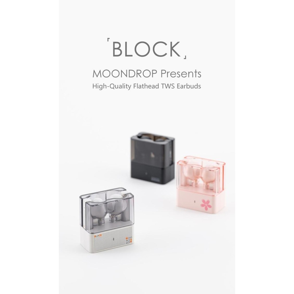 Sale Tws Moondrop Block Travel True Wireless Tws Earphone Bluetooth