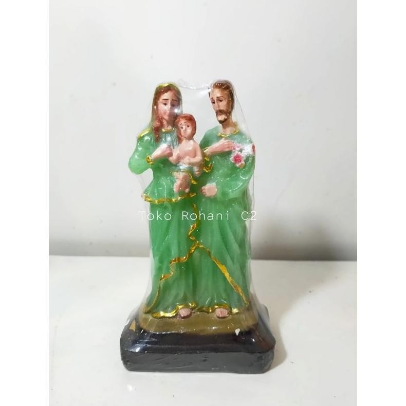 Ew64 Sale Patung KKB Keluarga Kudus Berdiri Fosfor RF 10cm (7115) - Patung Keluarga Kudus - Patung F