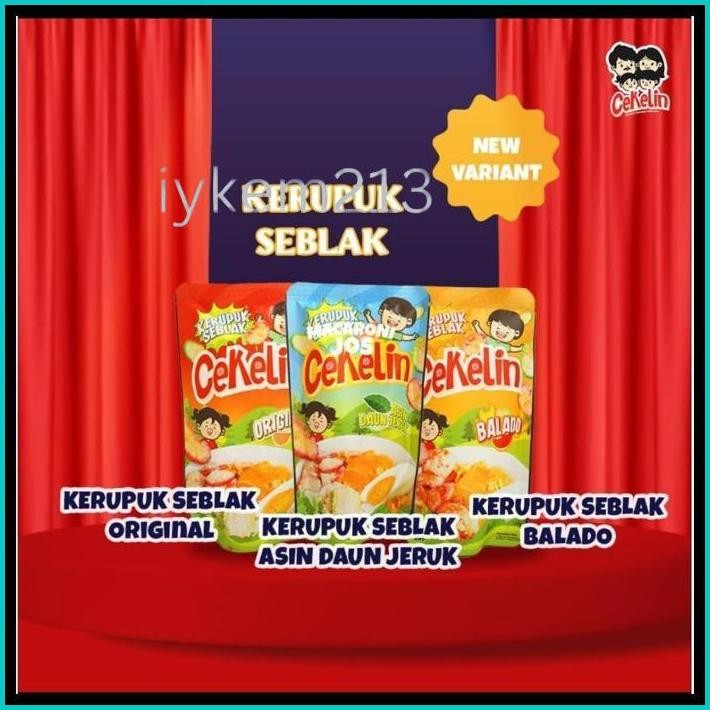 

KERUPUK SEBLAK CEKELIN (50GR)