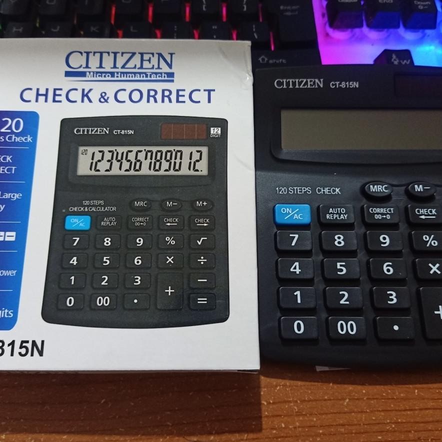 

gd-324 uj-53 Kalkulator . CT-815N CHECK & CORRECT / Calculator CT815N 12Digit Terlaris Murah