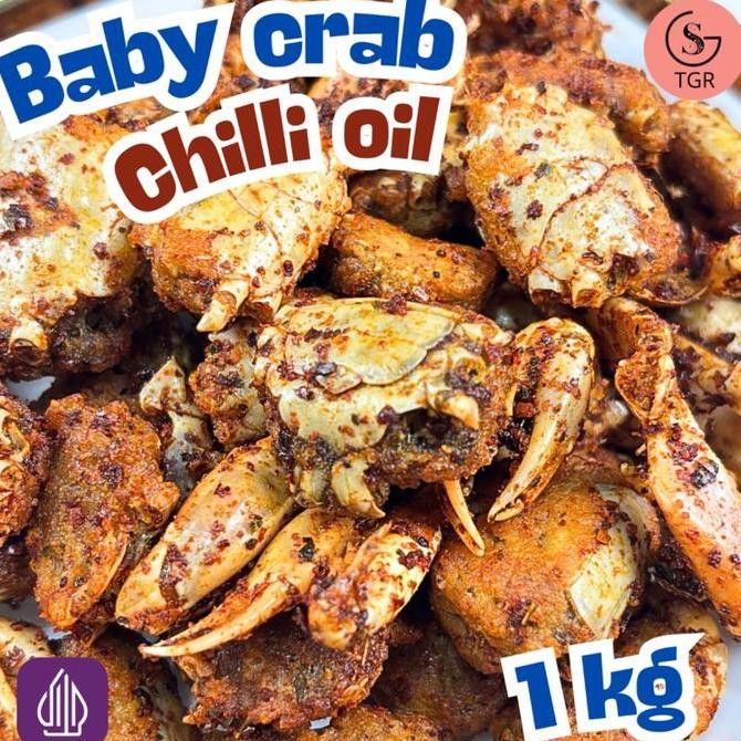 

Sale [ 1 Kg ] Cemilan Baby Crab Varian Rasa Pedas Chilli Oil Daun Jeruk,Balado,Jagung Bakar Crispy Amis Laut
