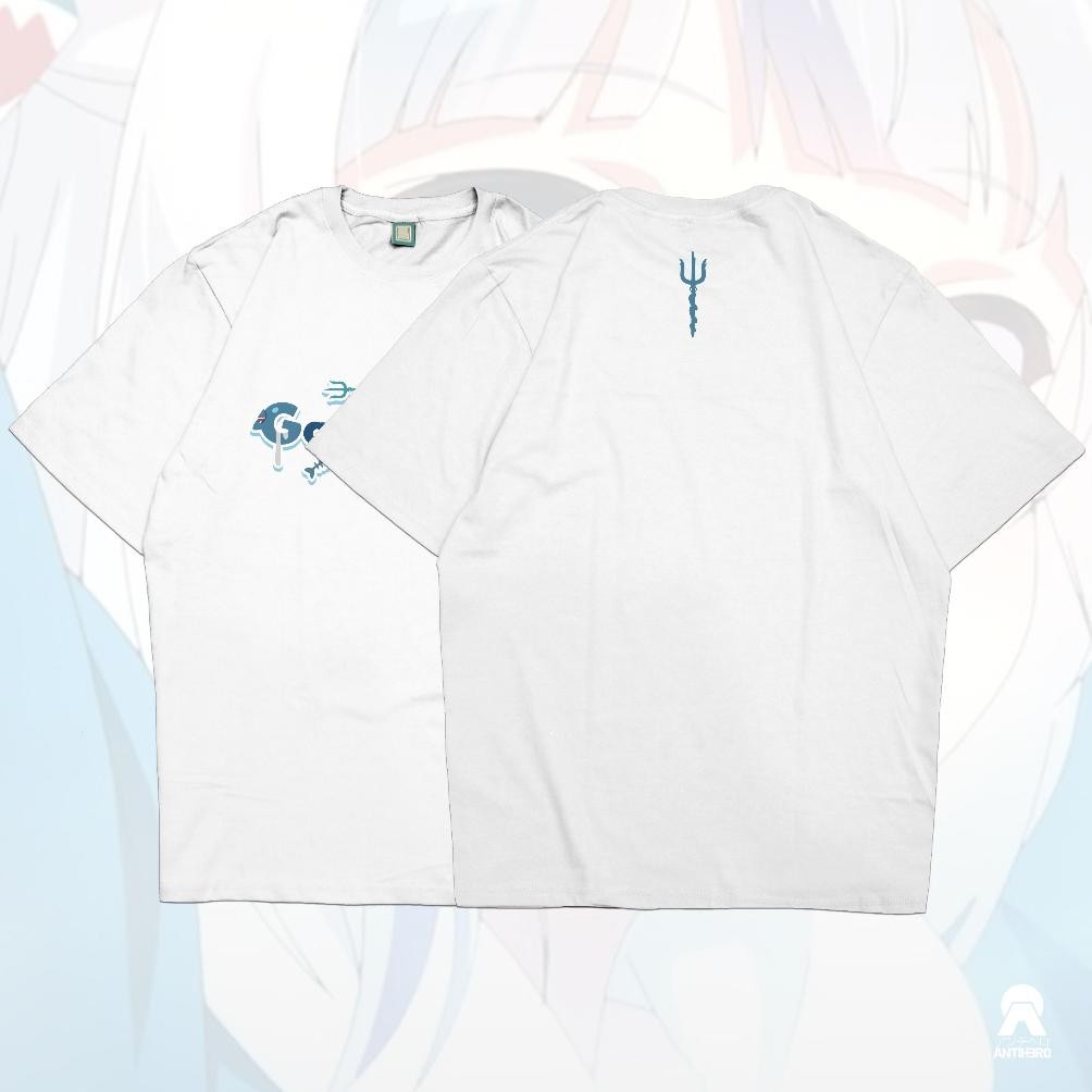Gawr Gura Holo En Myth English Kaos Anime Vtuber T-Shirt Antihero Cloth