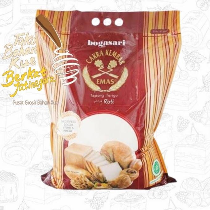 

Sale Cakra Kembar Emas Roti 5Kg Isi 6 Ball / Pcs