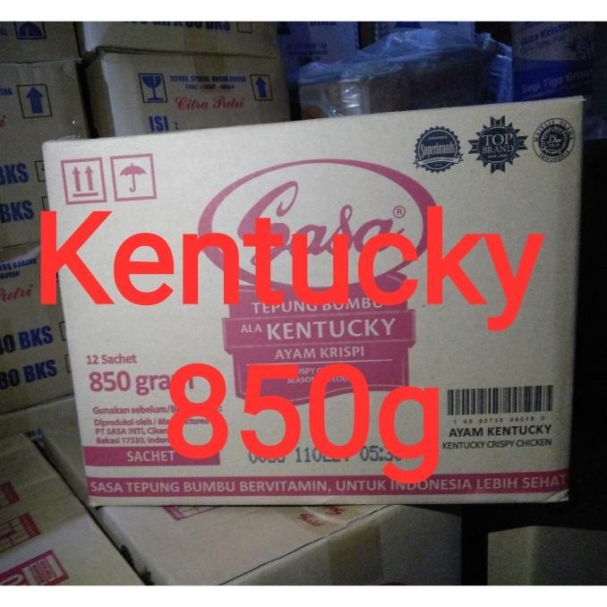 

Sale Tepung Sasa Ayam Krispi Kentucky 850 Gr Perdus 12 Pcs