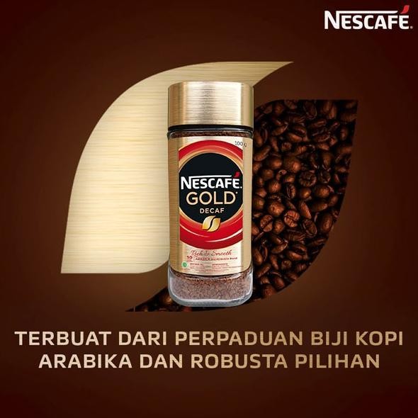 

Grosir Nescaf Gold Decaffein Jar 100G