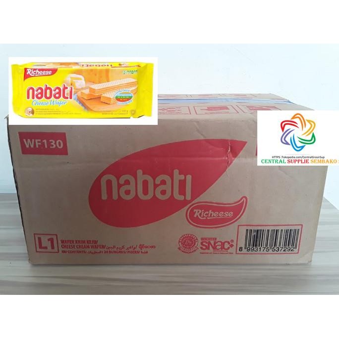 

Sale Nabati Wafer Keju [145 Grm /24 Pcs /1 Karton ]