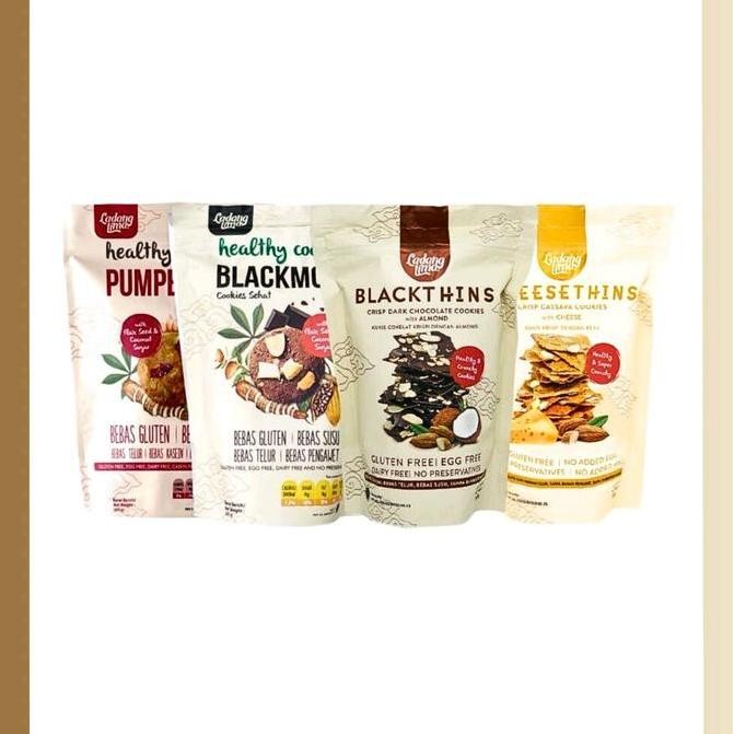 

Promo Paket Cookies Gluten Free 4 Pcs