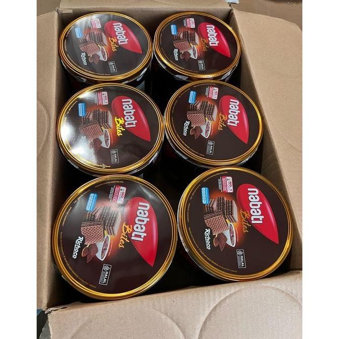 

Grosir Nabati Richesee Kaleng 300G 1 Karton Isi 6 Pcs 1 Dus Cokelat/Keju Kering Cookies