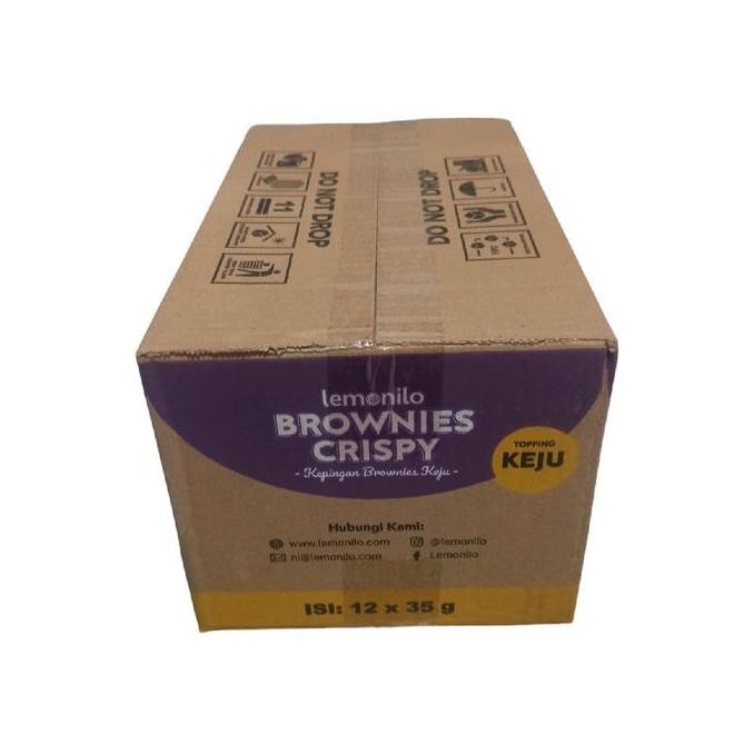 

Sale Lemonilo Brownies Crispy 1 Karton Isi 12Pcs