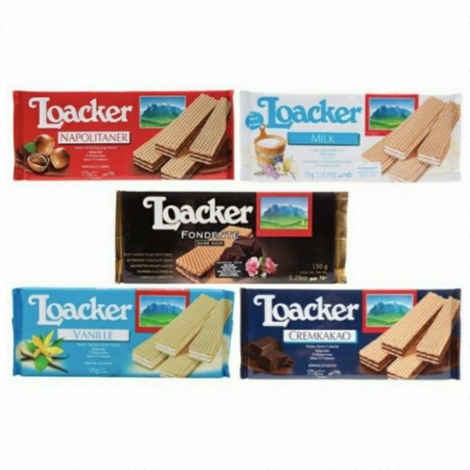 

Grosir Loacker Quadratini 175Gr Chocolate