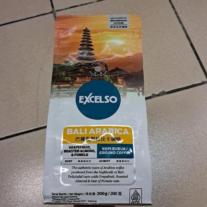 

Sale Excelso Bali Arabica Ground Coffe 200 Gr