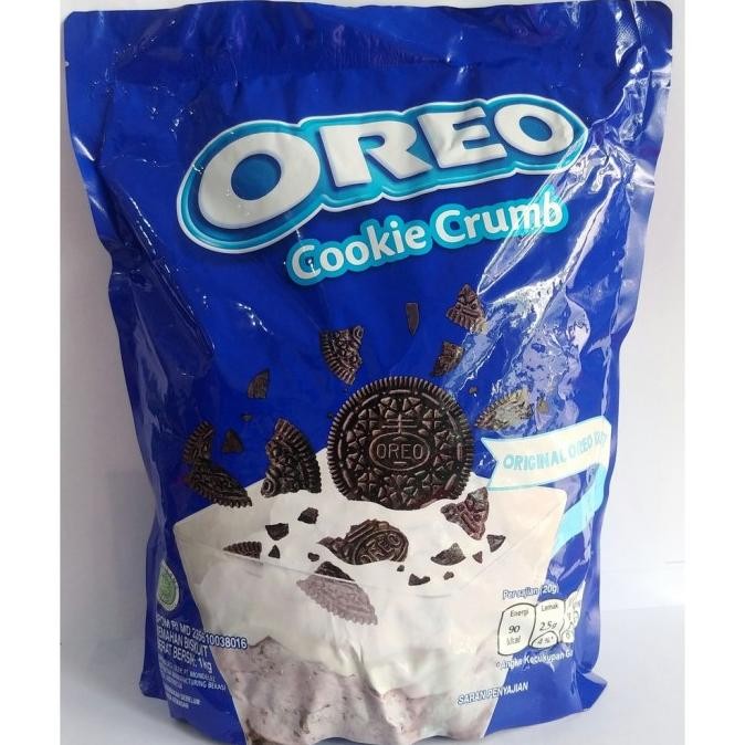 

Grosir Oreo Cookie Crumb 1 Kg Bubuk Kasar Biskuit Remah