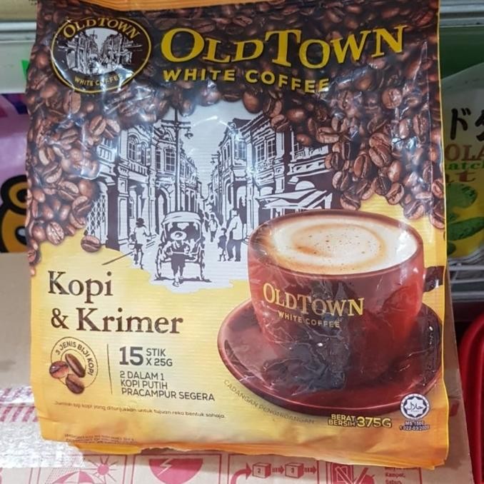 

Sale Old Town White Coffee 2 In 1 Coffee & Creamer 15S X 25G Kopi Oldtown