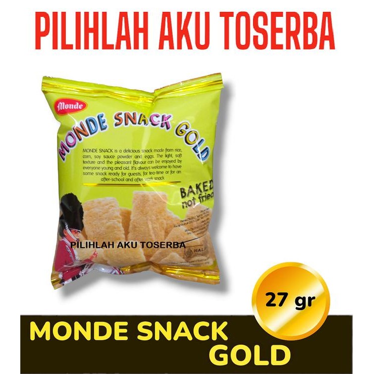 

Sale Monde Serena Snack Gold 30 Gr - ( Harga 1 Dus Isi 45 Pcs )