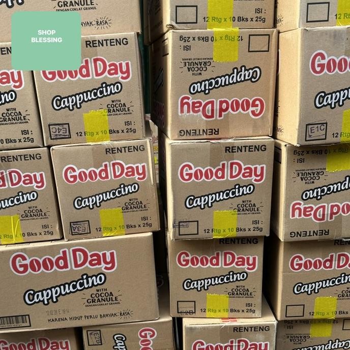

Sale Kopi Good Day Cappuccino 25 Gr/Dus